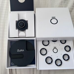 Oura Gen3 Heritage Black Ring Size 9